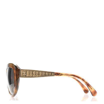 Chanel Butterfly Signature Polarized Sunglasses 5346 Light Brown 3 of 4