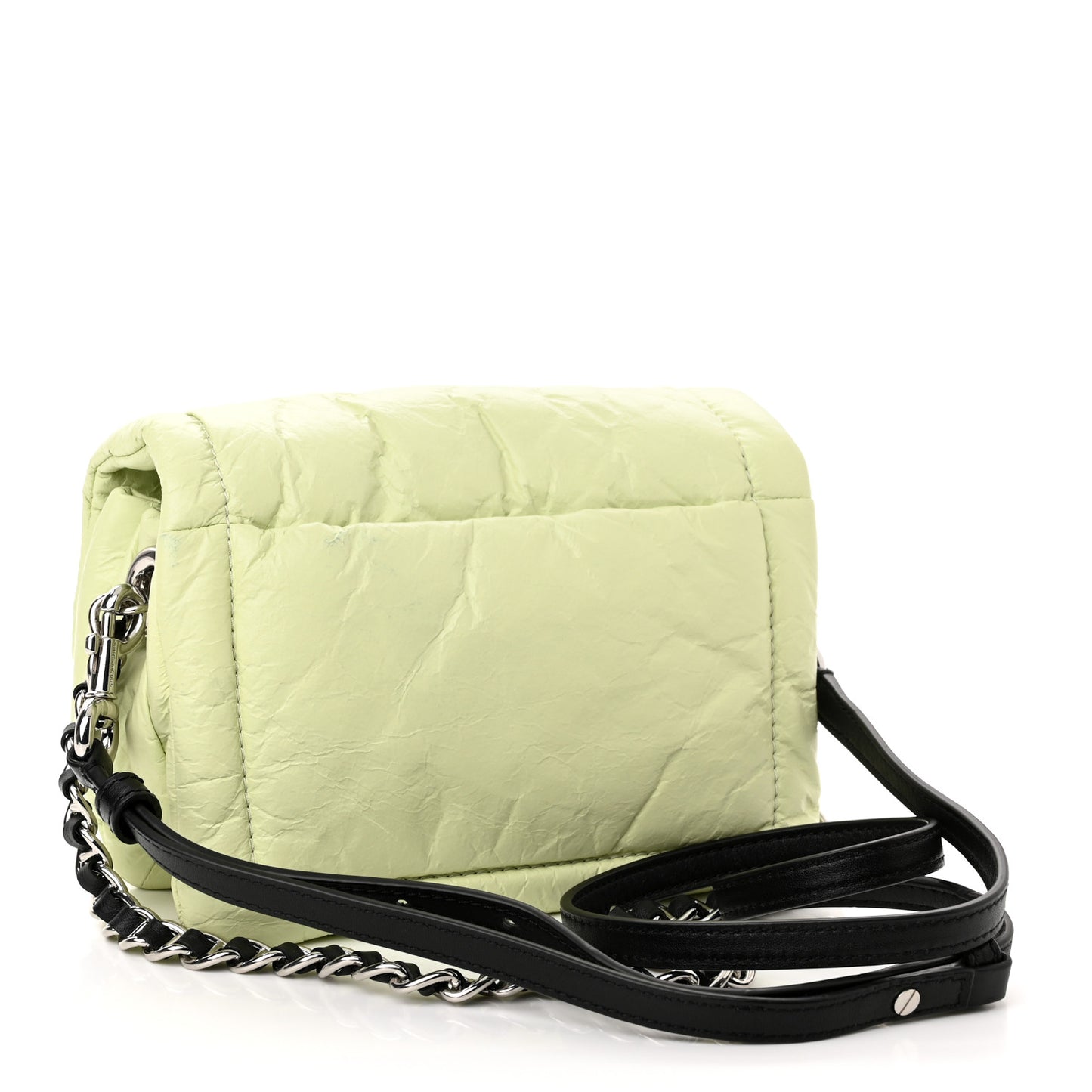 Lambskin The Mini Pillow Bag Pistachio