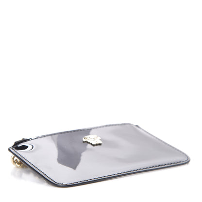 Versace Patent Medusa Coin Pouch Black 4 of 6