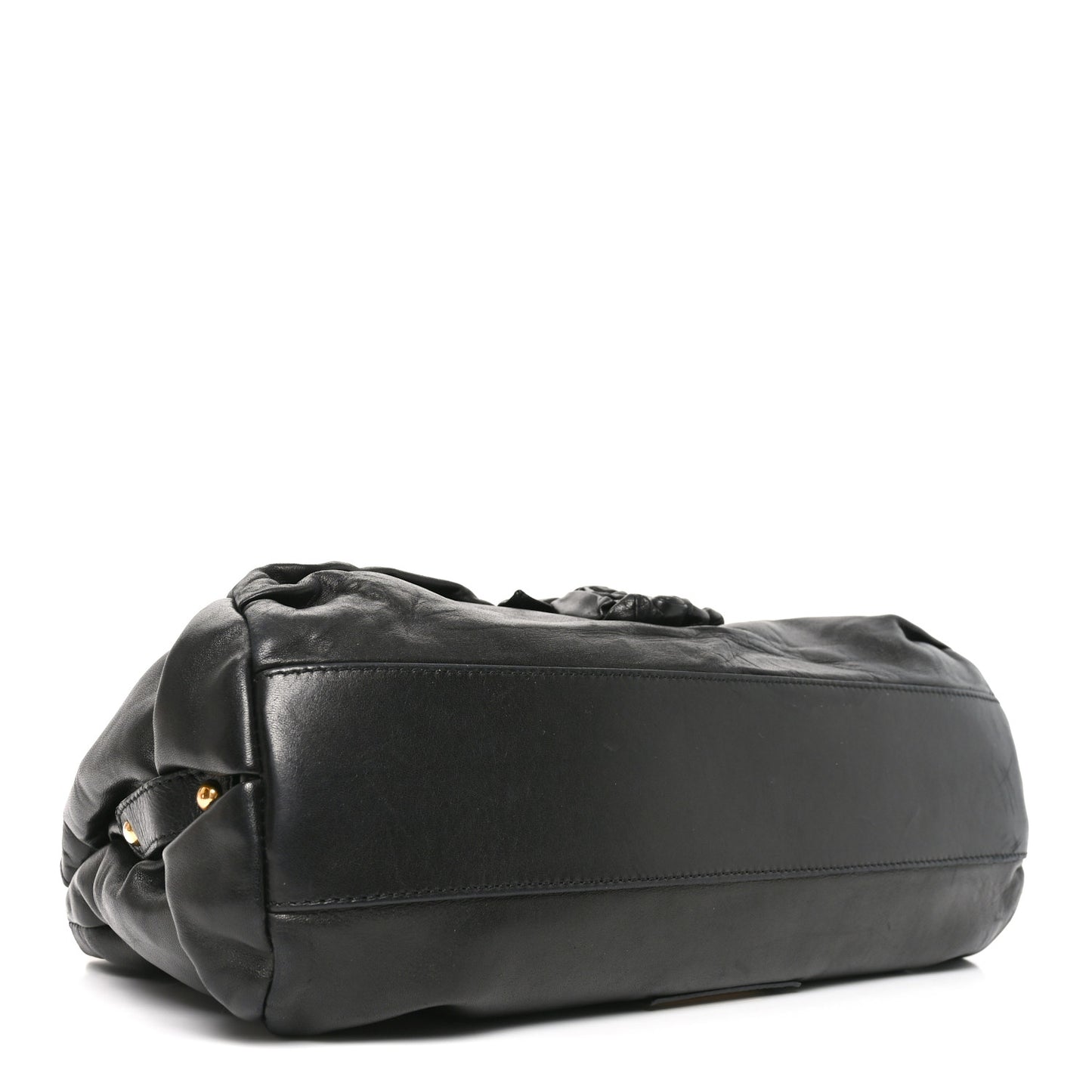 Nappa Jardin Rose Framed Duffel Black