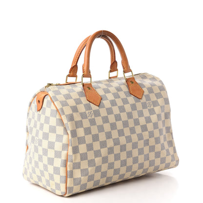 Louis Vuitton Damier Azur Speedy 30 3 of 11