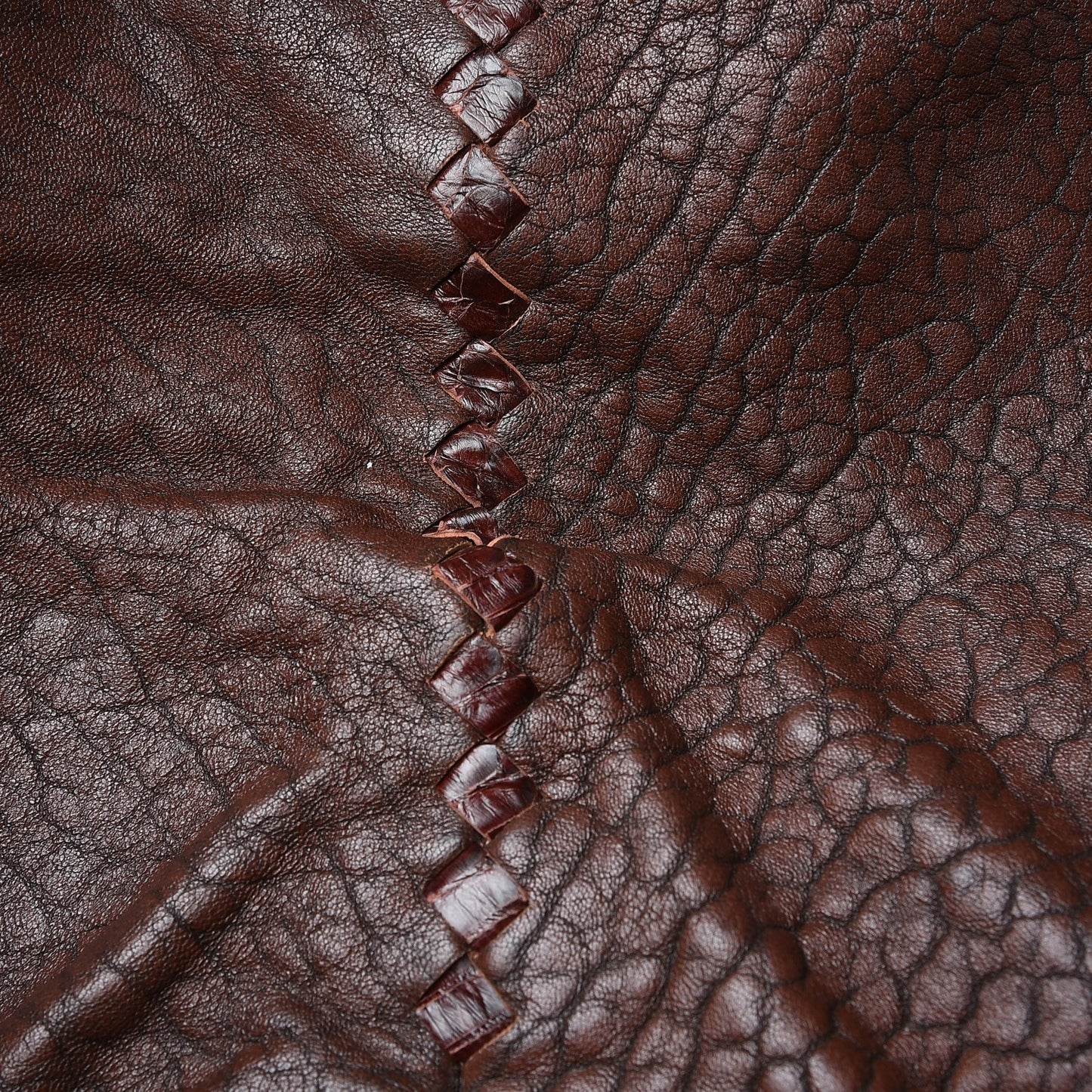 Lambskin Cobra Hobo Brown