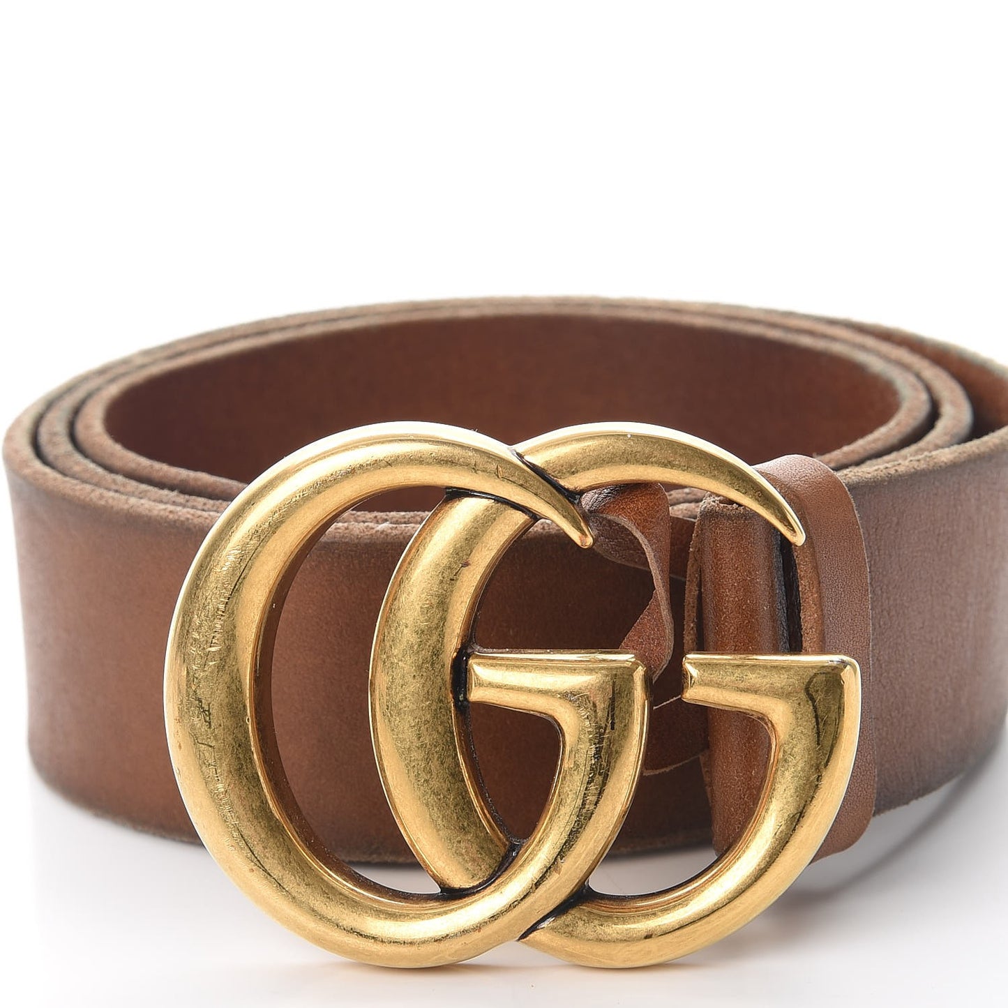 Faded Calfskin Double G 40mm Belt 85 34 Cuir