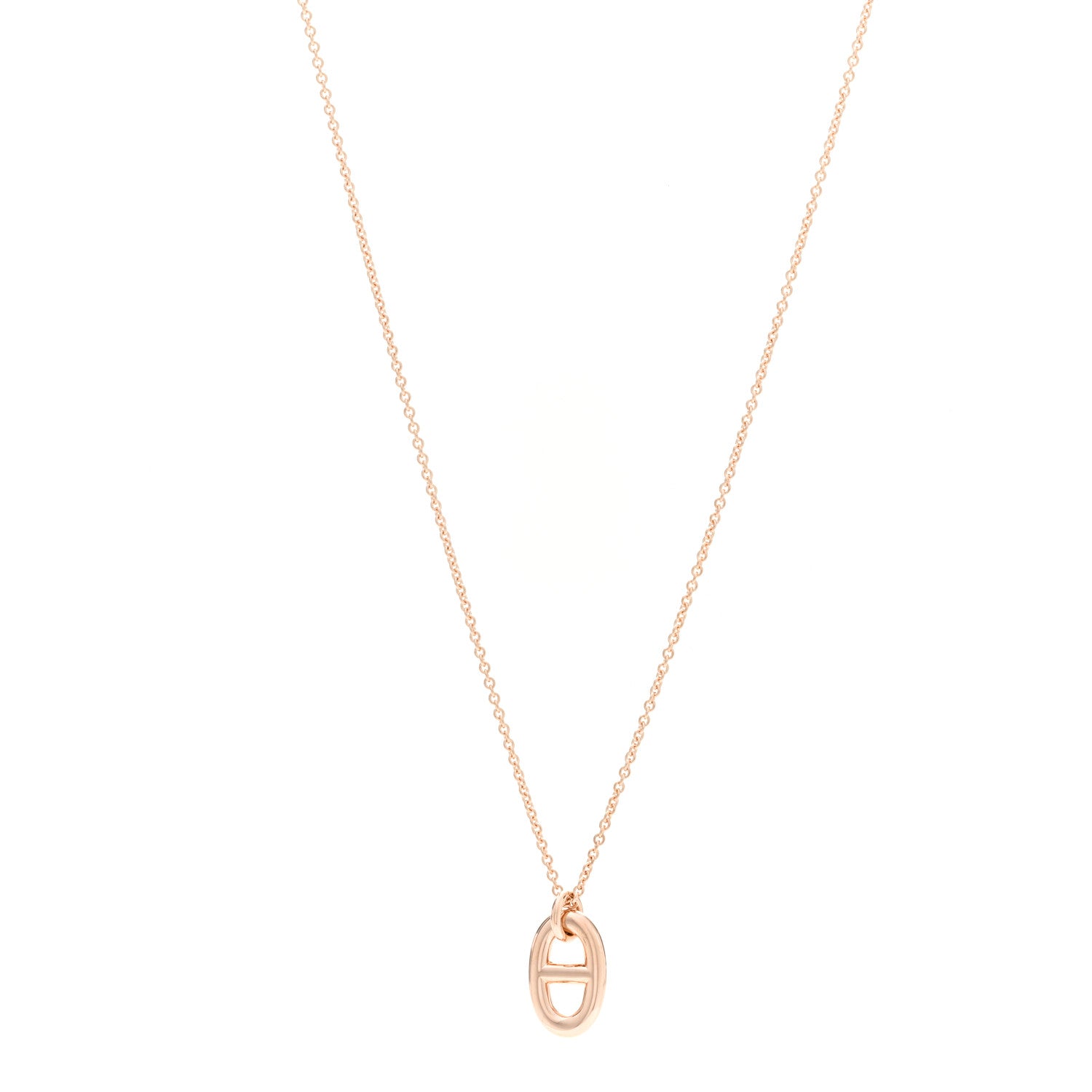 Hermes 18K Rose Gold PM Farandole Pendant Necklace 1 of 5