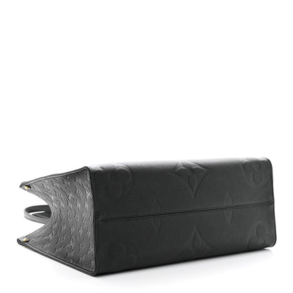 Louis Vuitton Empreinte Monogram Giant Onthego MM Black 4 of 10
