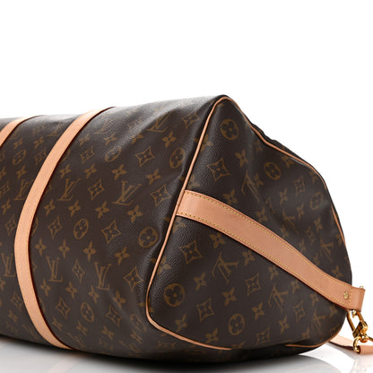 Louis Vuitton Monogram Keepall Bandouliere 50 9 of 13