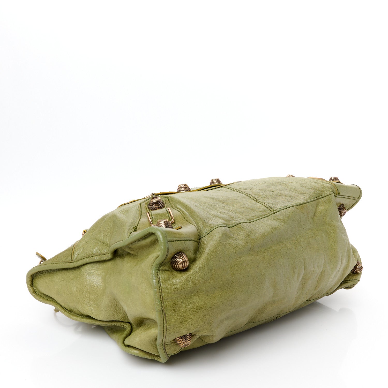 Balenciaga Agneau Giant 21 Rose Gold Hardware Work Vert Militaire 5 of 12