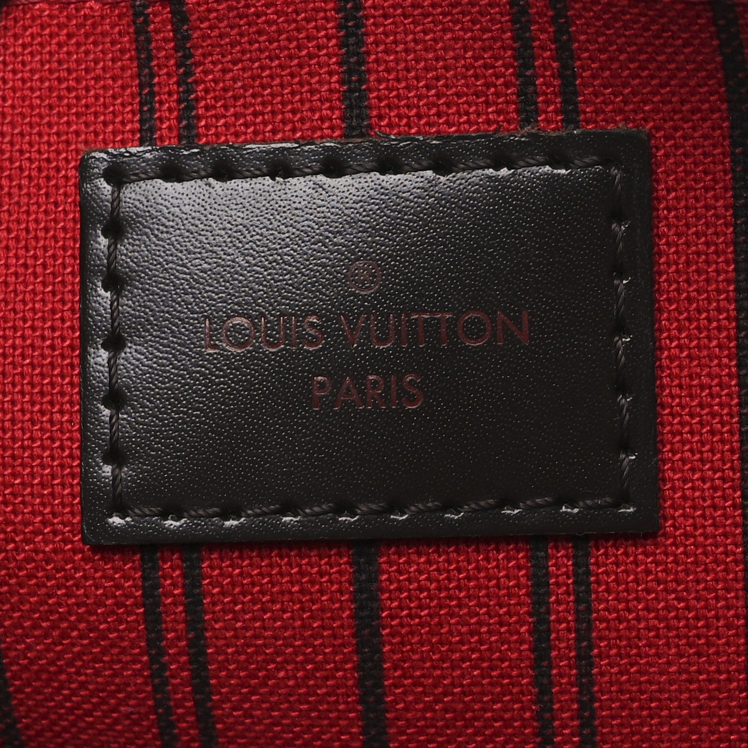 Louis Vuitton Damier Ebene Neverfull MM GM Pochette 6 of 11