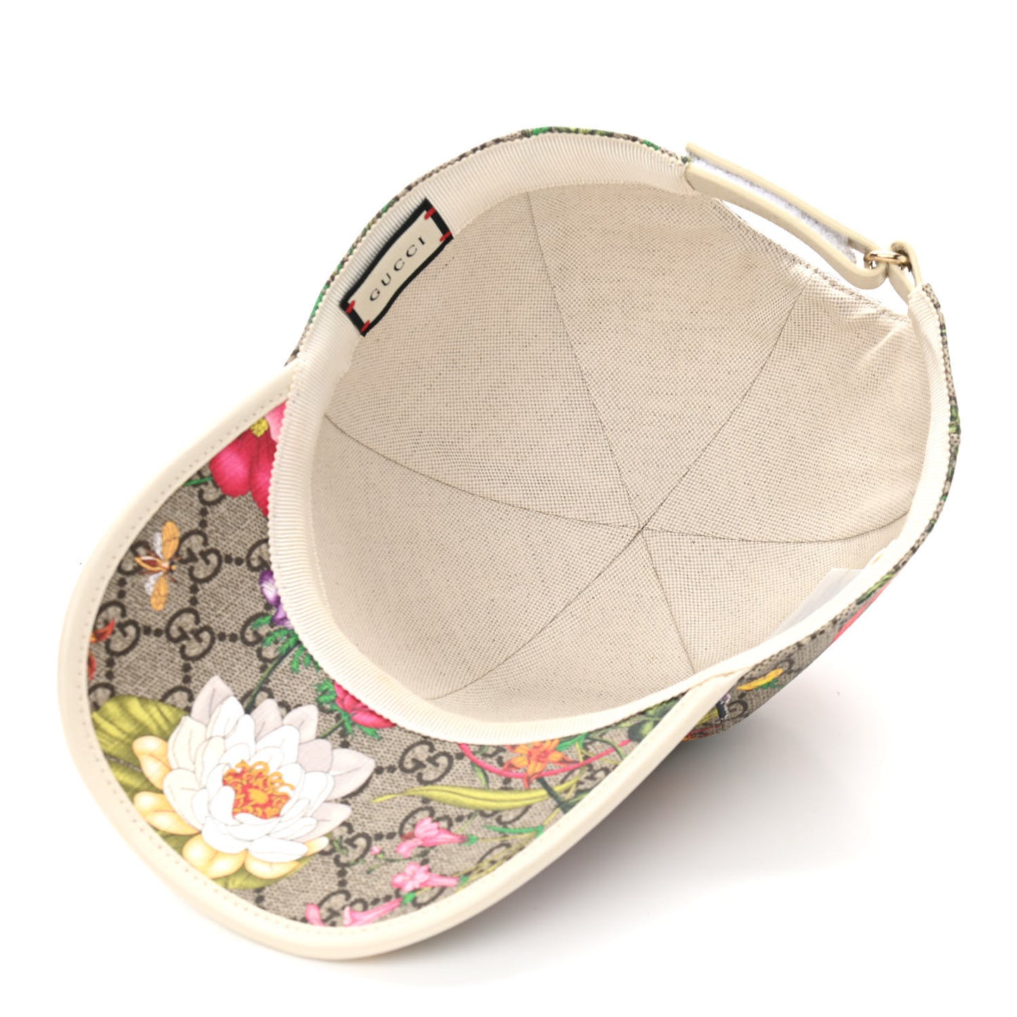 GG Supreme Flora Claudia Baseball Hat 58 L White