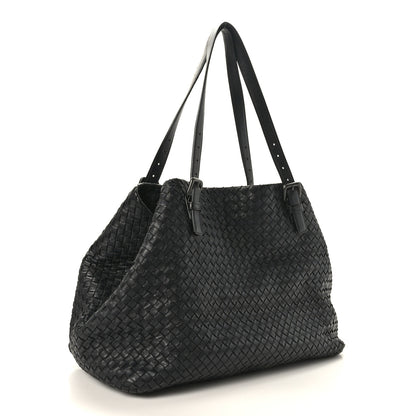 Bottega Veneta Nappa Intrecciato Large Tote Black 3 of 11