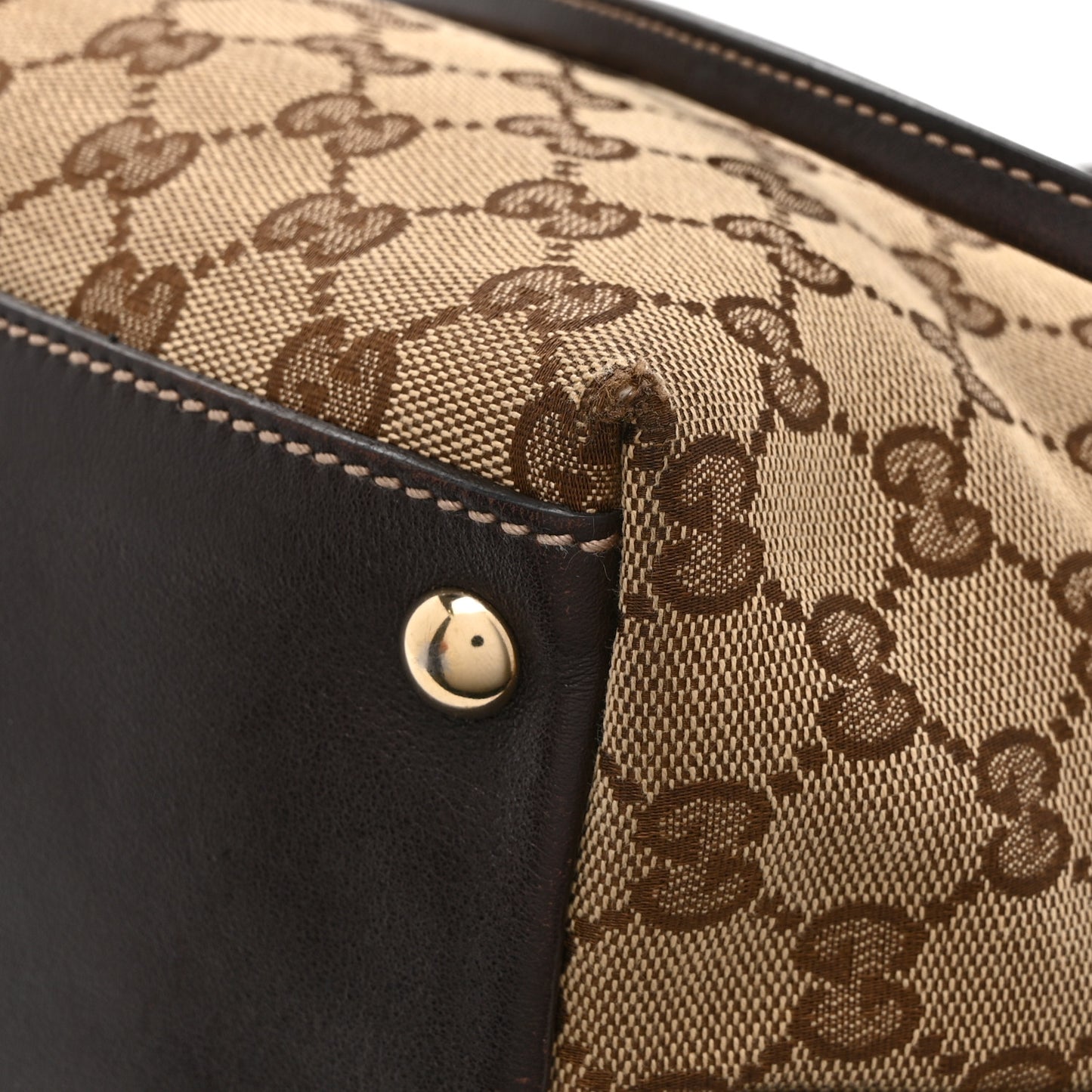 Monogram Medium New Britt Tote Brown