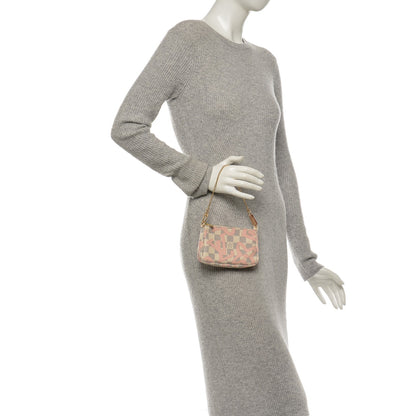 Louis Vuitton Damier Azur Tahitienne Mini Pochette Accessories 2 of 7