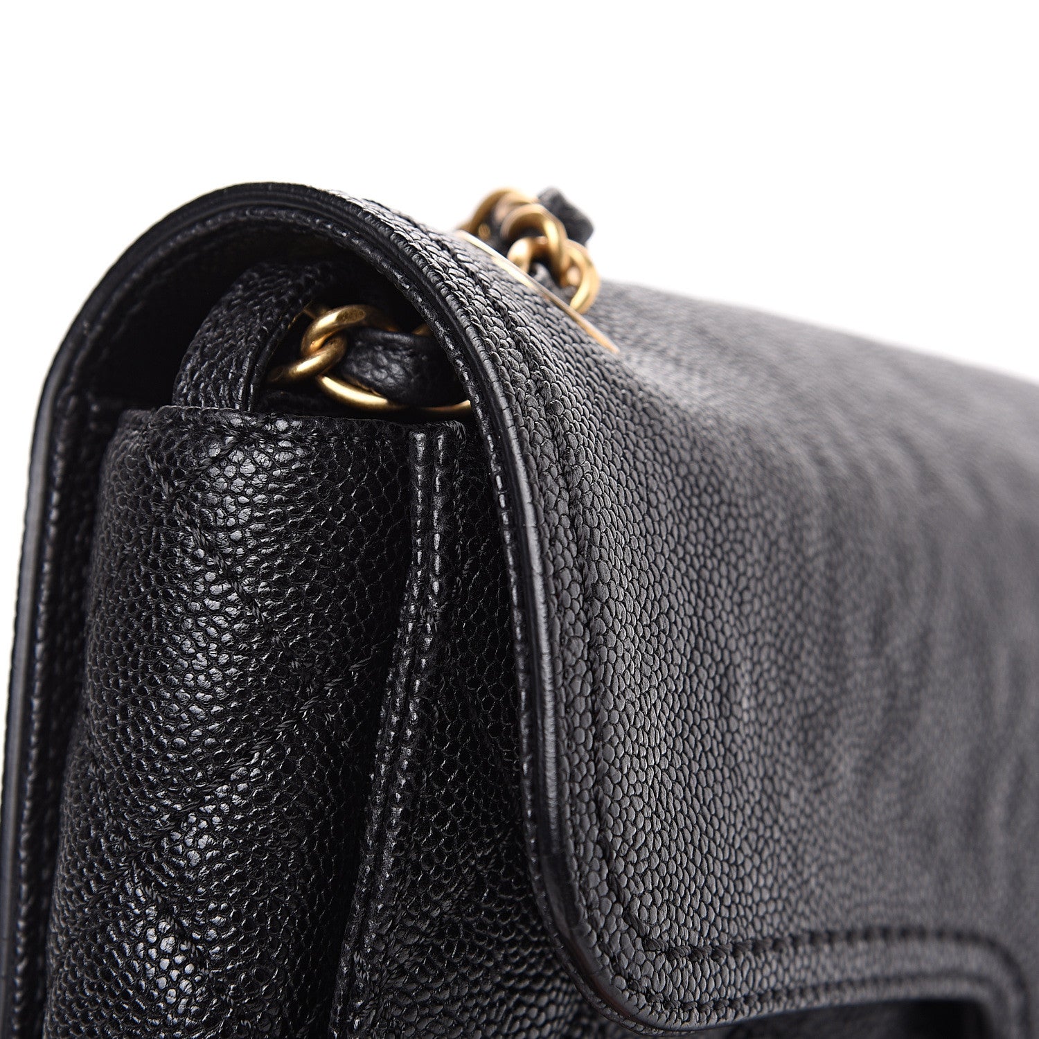 Chanel Caviar Quilted Medium Mademoiselle Flap Black 11 of 11