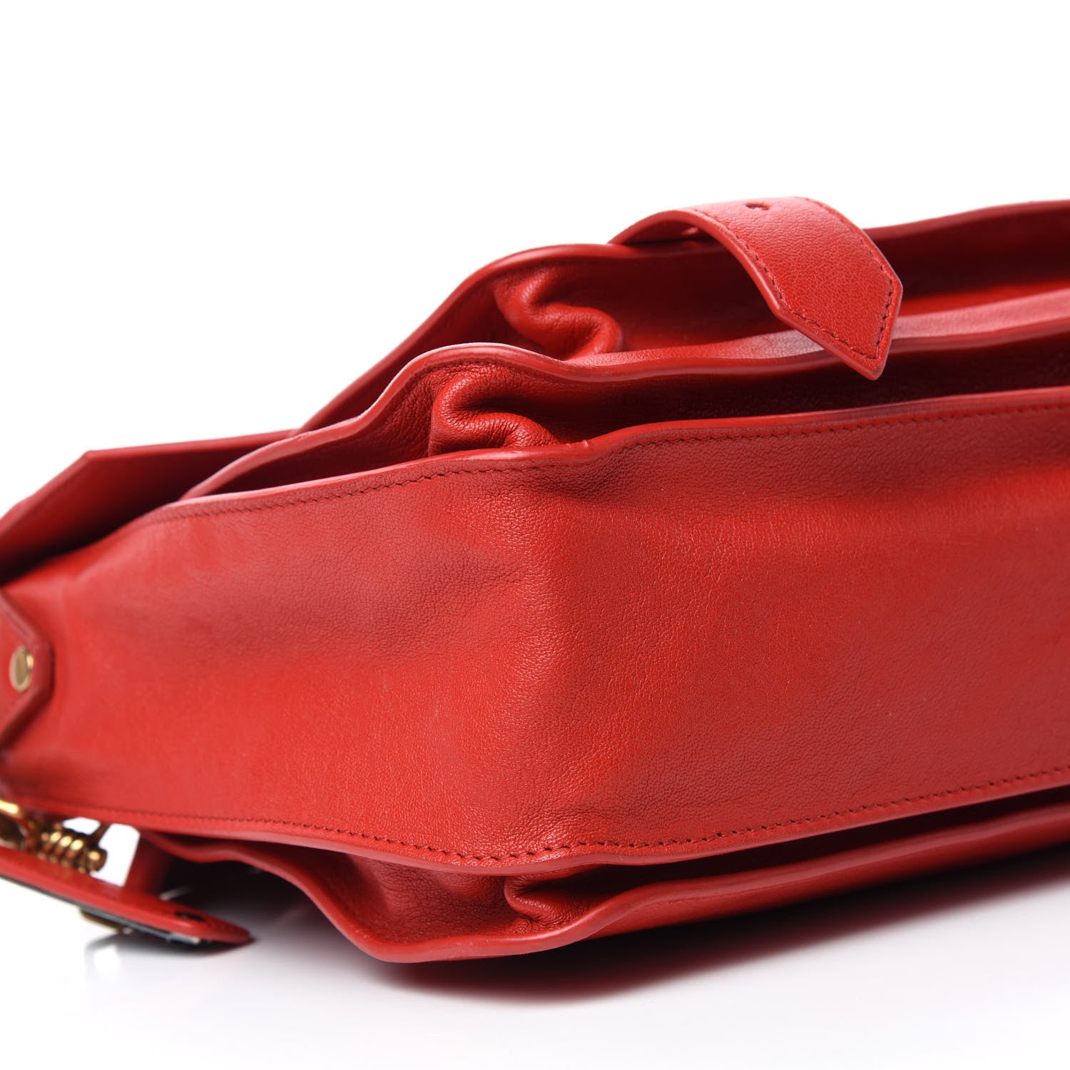 Proenza Schouler Lambskin Medium PS1 Satchel Red 6 of 12