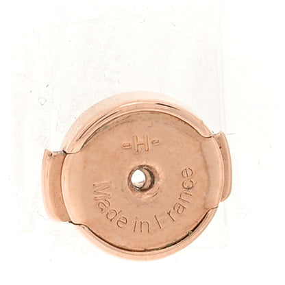 Hermes Rose Gold Lacquered Farandole Drop Earrings Black 5 of 7