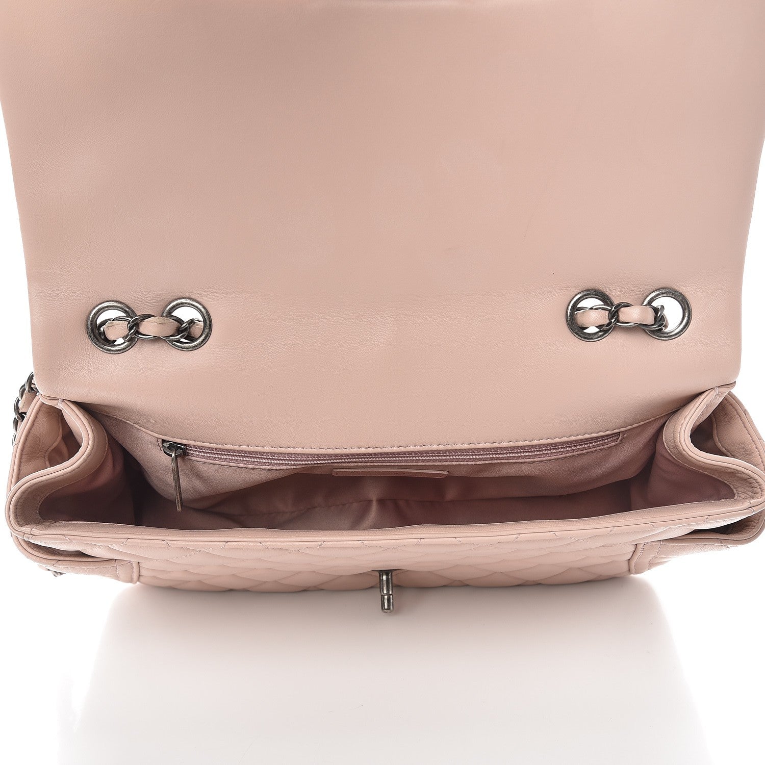 Chanel Lambskin Large Around Pockets Flap Light Pink 5 of 15
