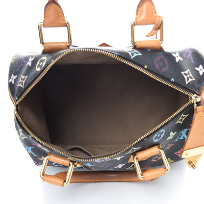 Louis Vuitton Monogram Multicolor Speedy 30 Black 5 of 24