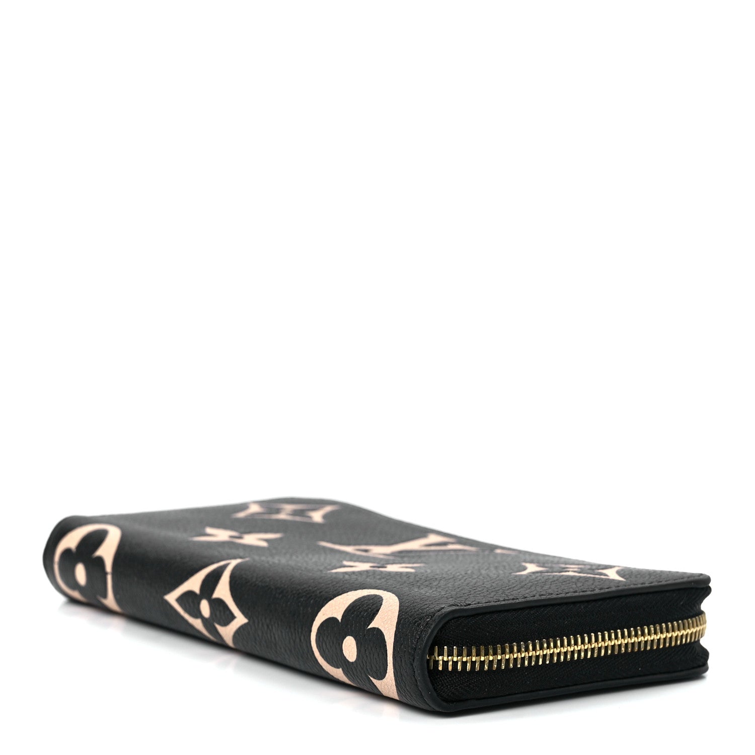 Louis Vuitton Empreinte Monogram Giant Zippy Wallet Black Beige 8 of 11