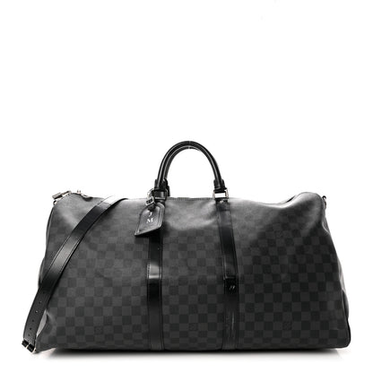 Louis Vuitton Damier Graphite Keepall Bandouliere 55 1 of 10