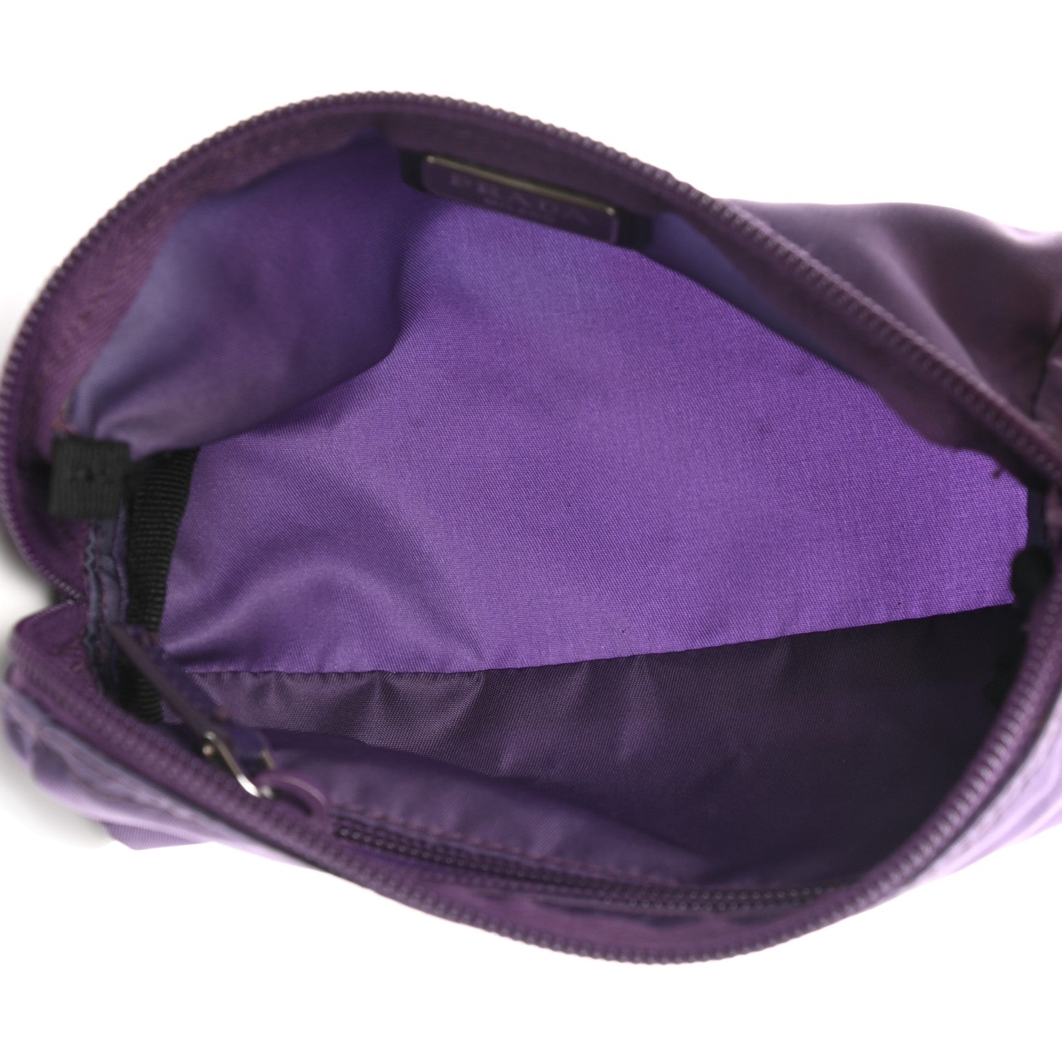 Prada Nylon Vela Cosmetic Pouch Viola 5 of 8