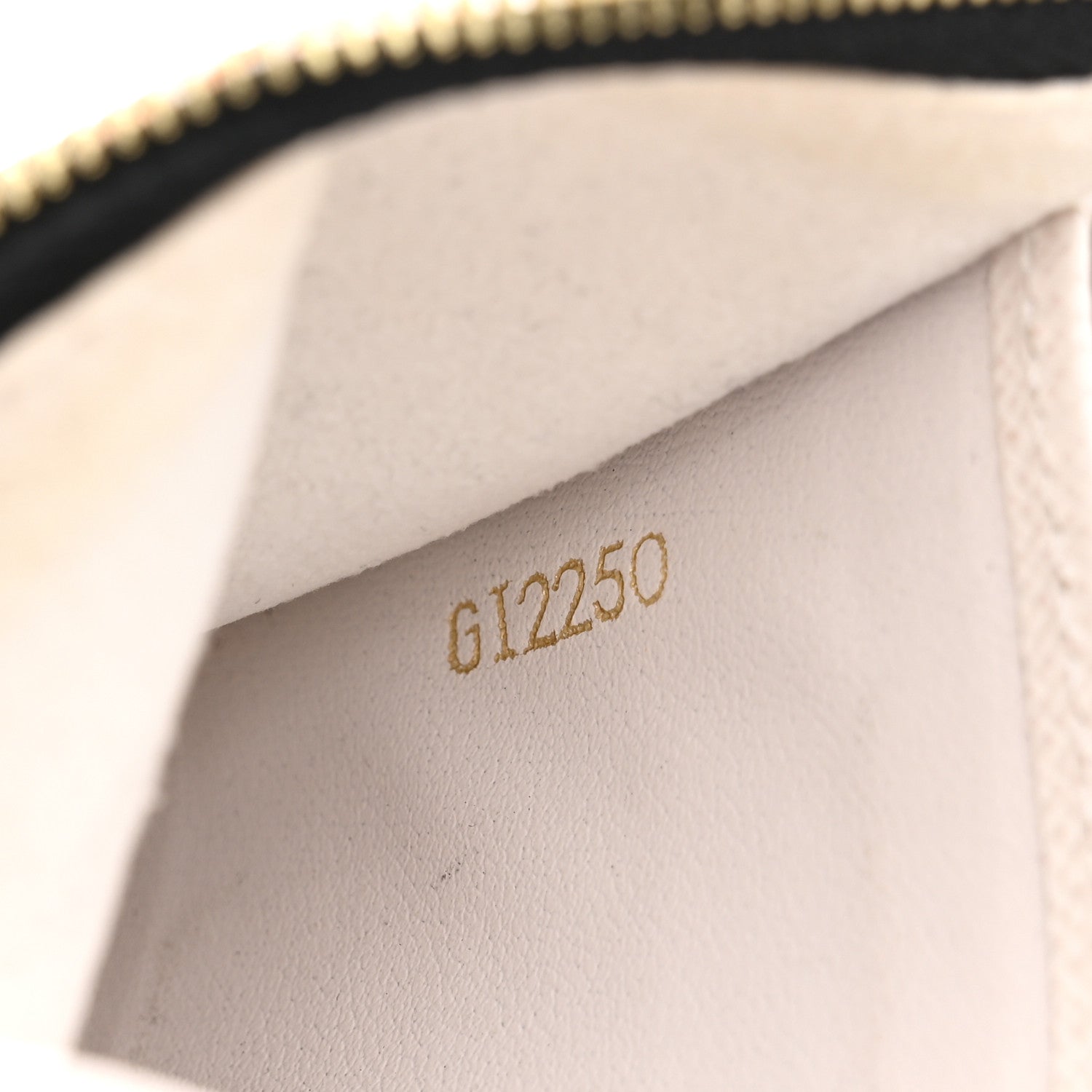 Louis Vuitton Monogram Giant Crafty Double Zip Pochette Creme Caramel 7 of 11