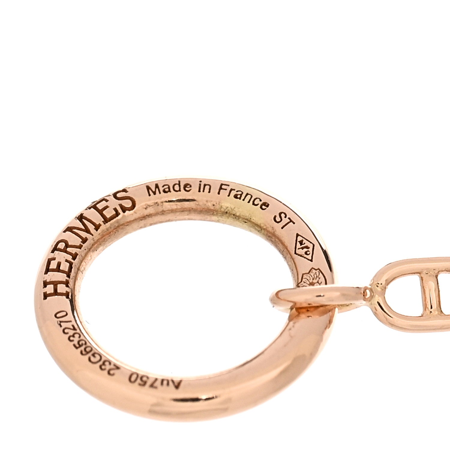 Hermes 18K Rose Gold TPM Farandole Bracelet ST 3 of 4