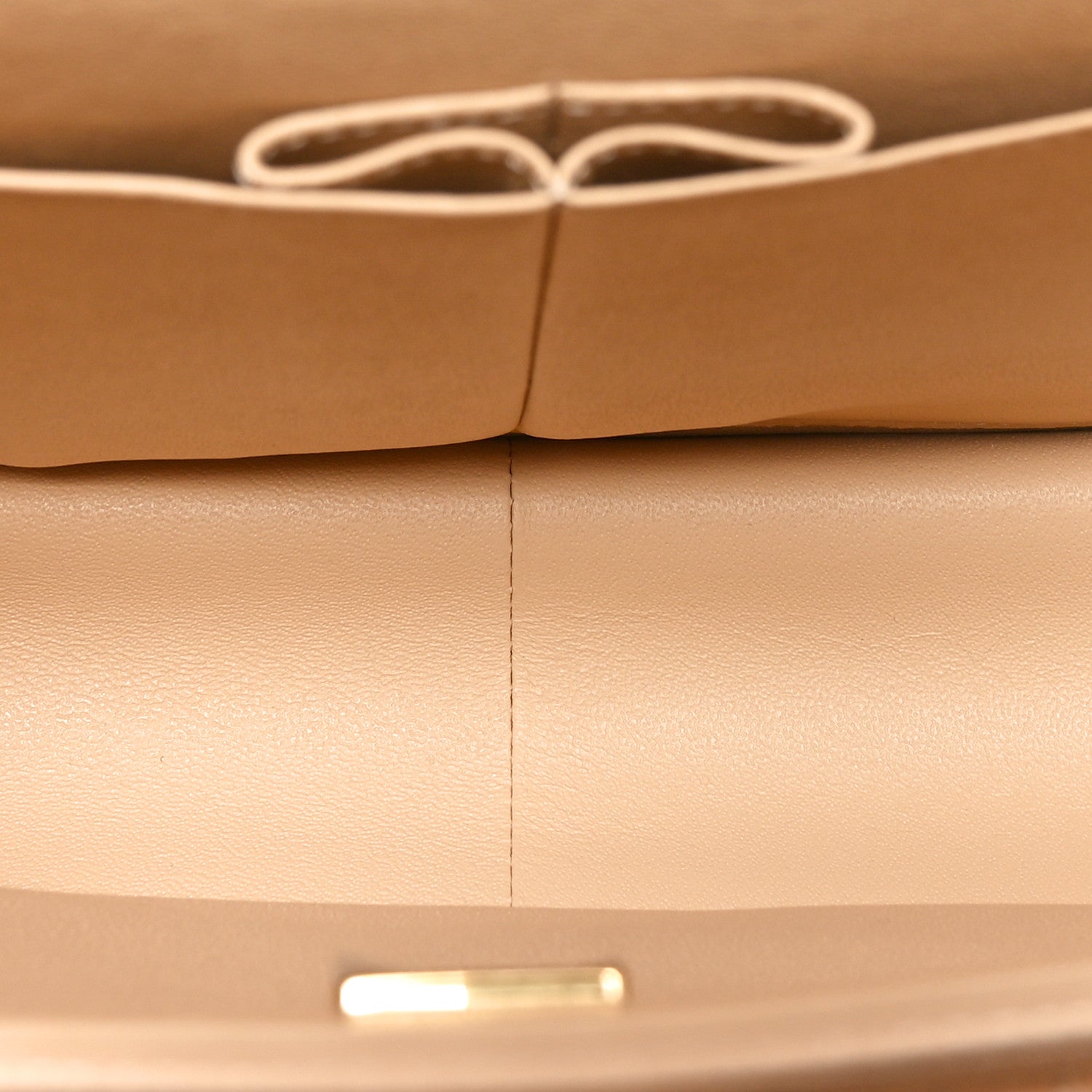 Chanel Caviar Quilted Maxi Double Flap Beige 5 of 10