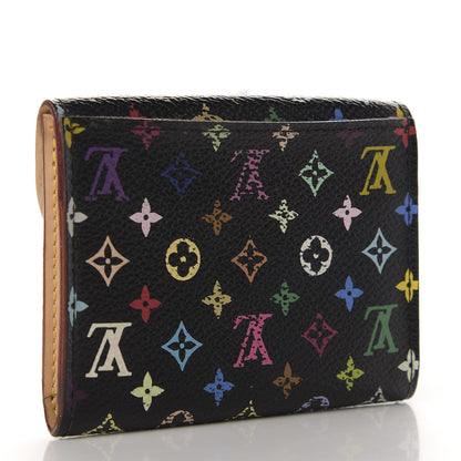 Louis Vuitton Monogram Multicolor Business Card Holder Black Grenade 3 of 8