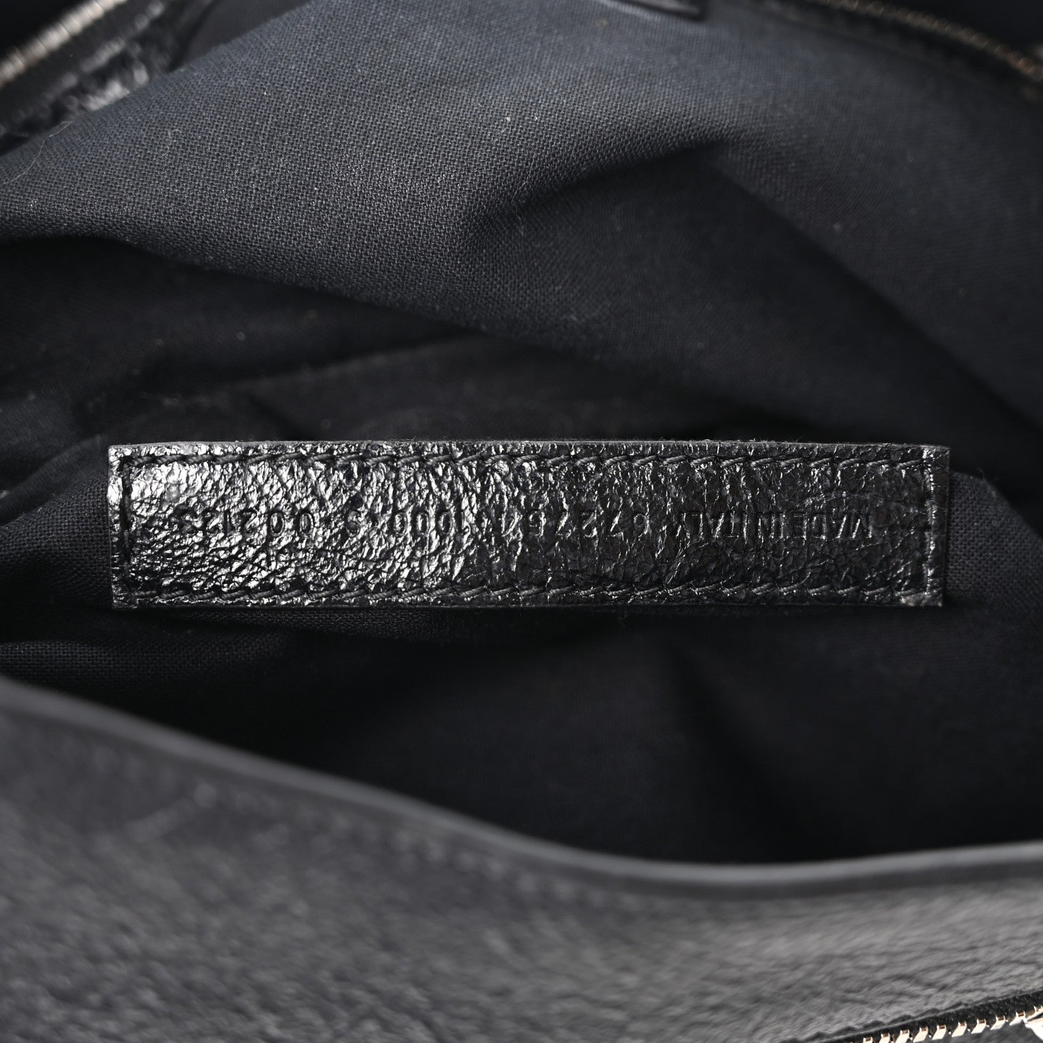 Balenciaga Agneau Arena Medium Le Cagole Shoulder Bag Black 8 of 11