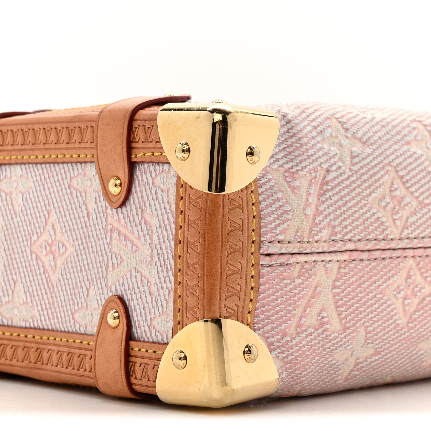 Louis Vuitton Monoglam Side Trunk Rose 8 of 12
