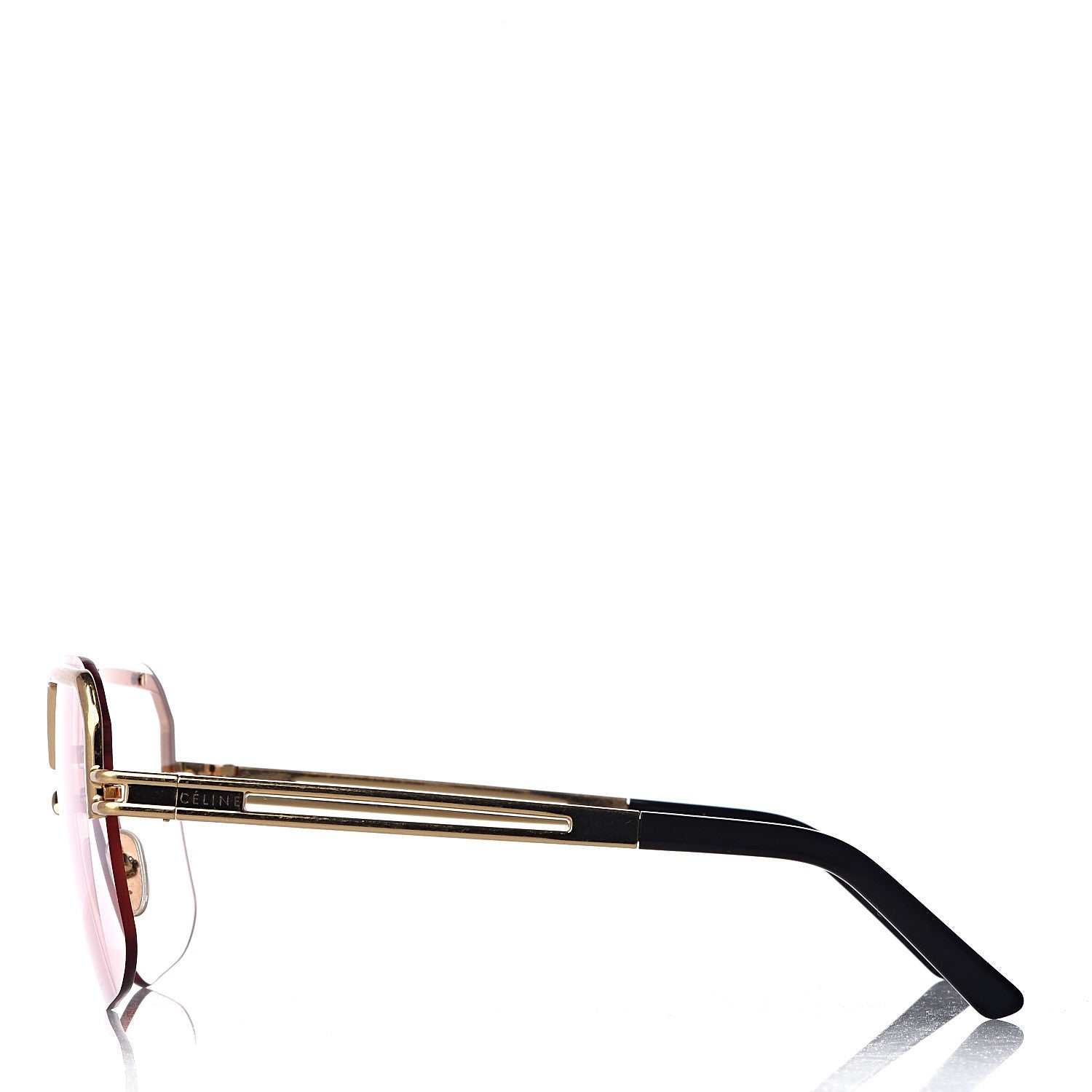 Celine Sunglasses CL 40041U Gold 3 of 6