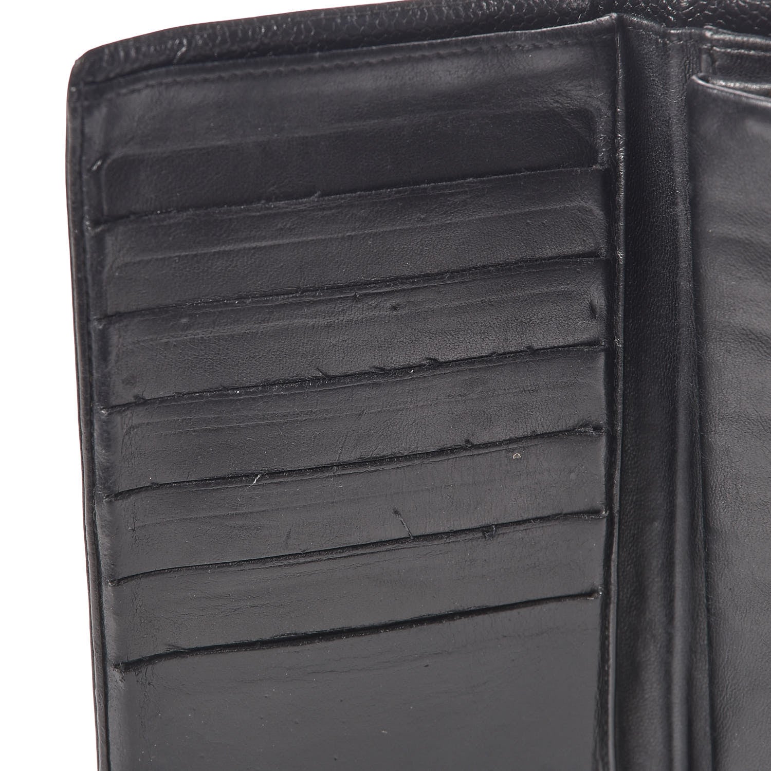 Chanel Caviar Timeless CC French Wallet Black 9 of 11