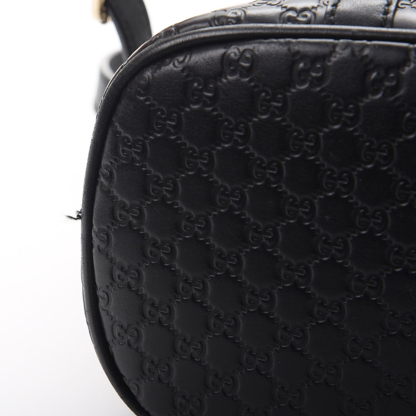Microguccissima Mini Dome Bag Black