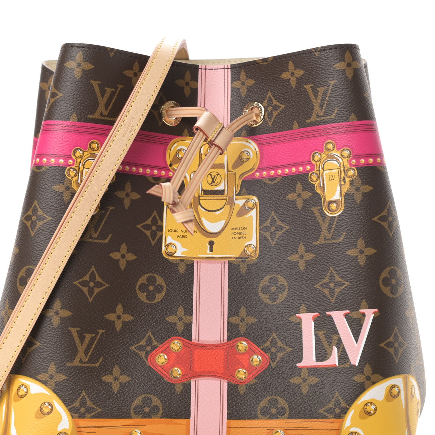 Monogram Summer Trunks Neonoe