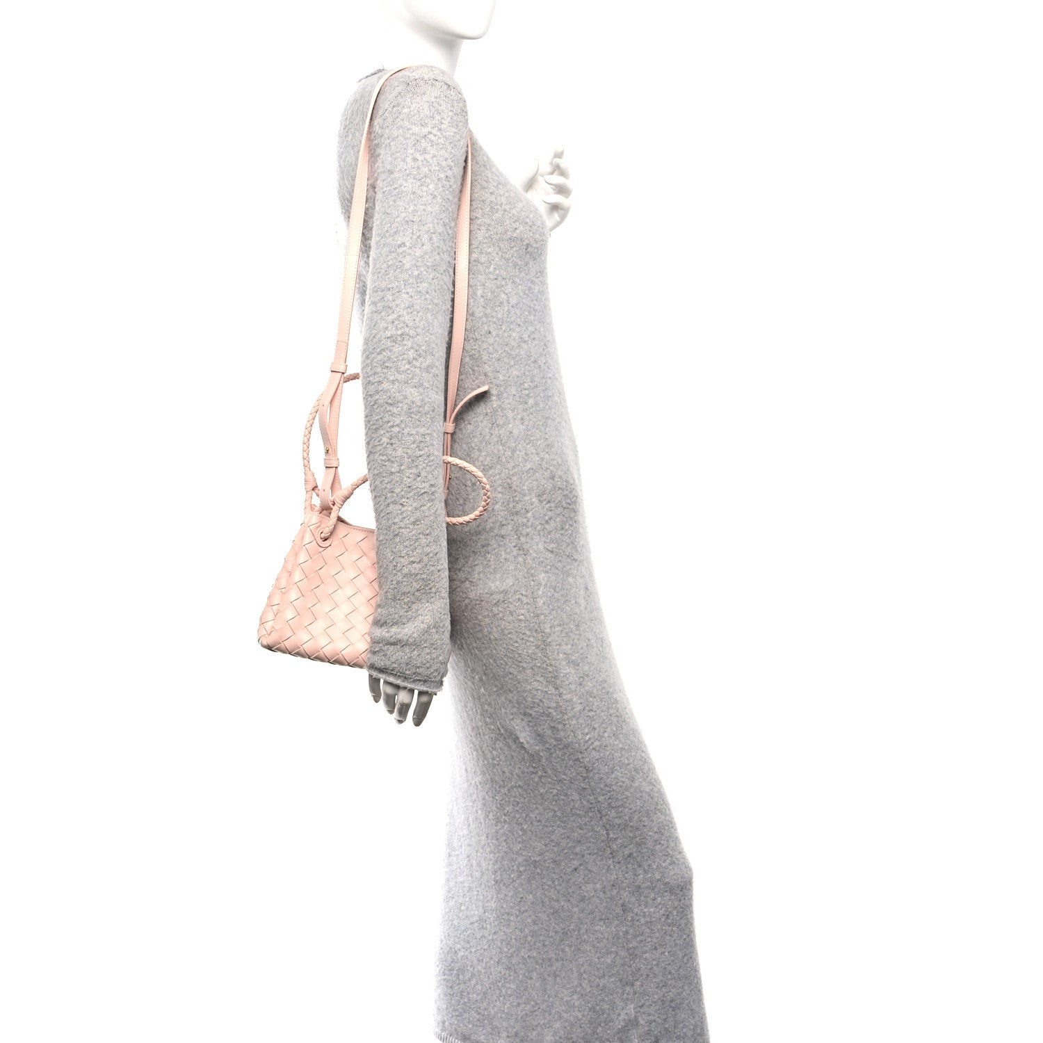Bottega Veneta Nappa Intrecciato Small Parachute Shoulder Bag Cameo 2 of 9