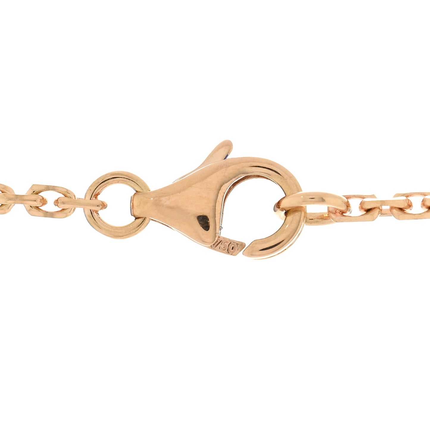 18K Pink Gold LOVE Pendant Necklace