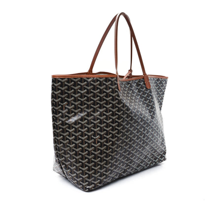 Goyard Goyardine Saint Louis GM Black Gold 4 of 11