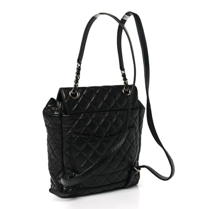 Chanel Lambskin Quilted Small Urban Spirit Backpack Black 3 of 11