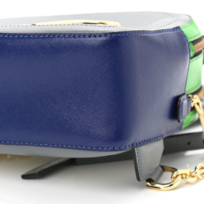Marc Jacobs Saffiano Snapshot Backpack Slate Multicolor 11 of 12