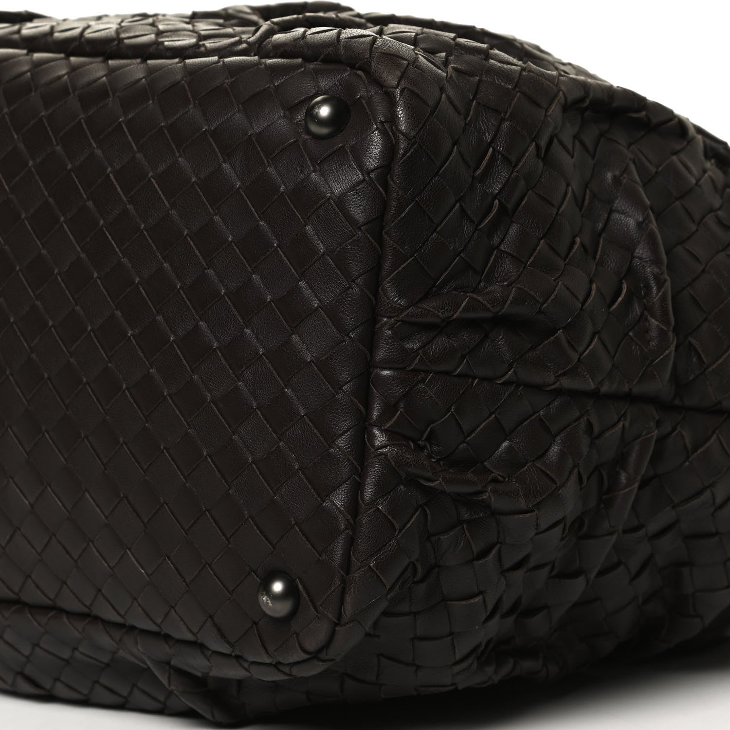 Bottega Veneta Nappa Intrecciato Pleated Tote Ebano 11 of 14