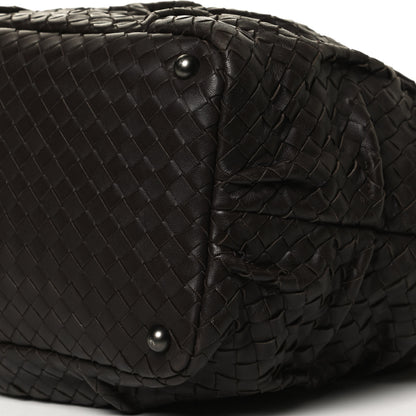 Bottega Veneta Nappa Intrecciato Pleated Tote Ebano 11 of 14