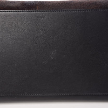 Celine Shaded Pony Hair Calfskin Medium Trapeze Brown 8 of 8