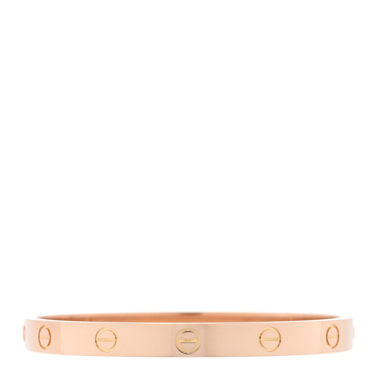 18K Pink Gold LOVE Bracelet 17