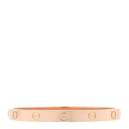 Cartier 18K Pink Gold LOVE Bracelet 17 2 of 7