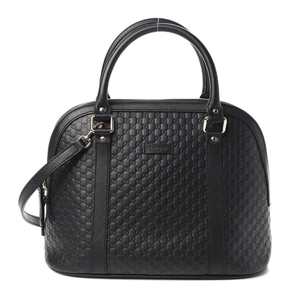Gucci Microguccissima Medium Dome Bag Black 1 of 11