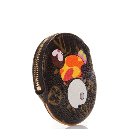 Louis Vuitton Monogram Panda Round Coin Purse 3 of 6