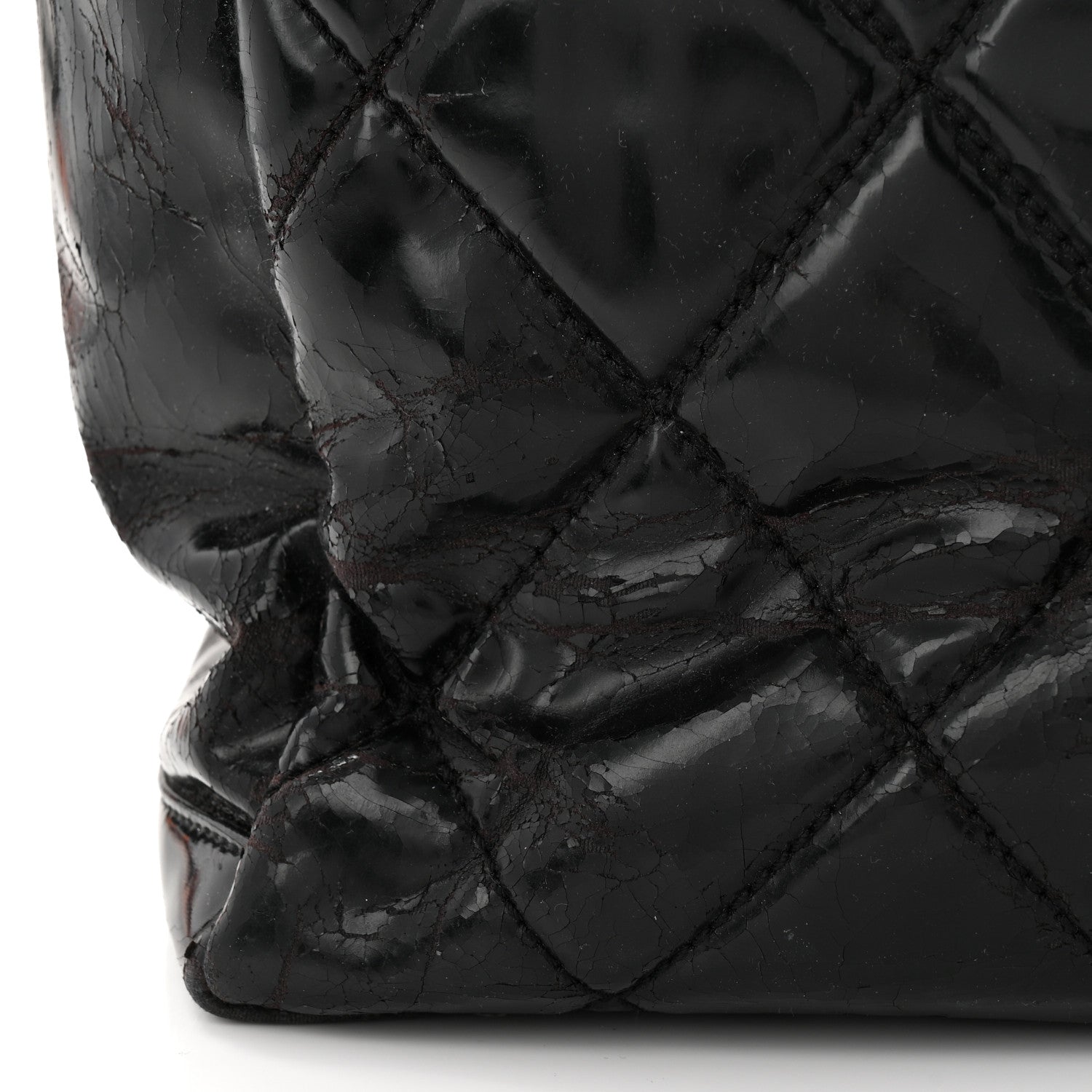 Chanel Vinyl Quilted Large Paris Biarritz Tote Black 14 of 14