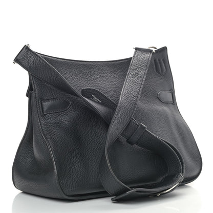 Hermes Taurillon Clemence Jypsiere 34 Black 3 of 11