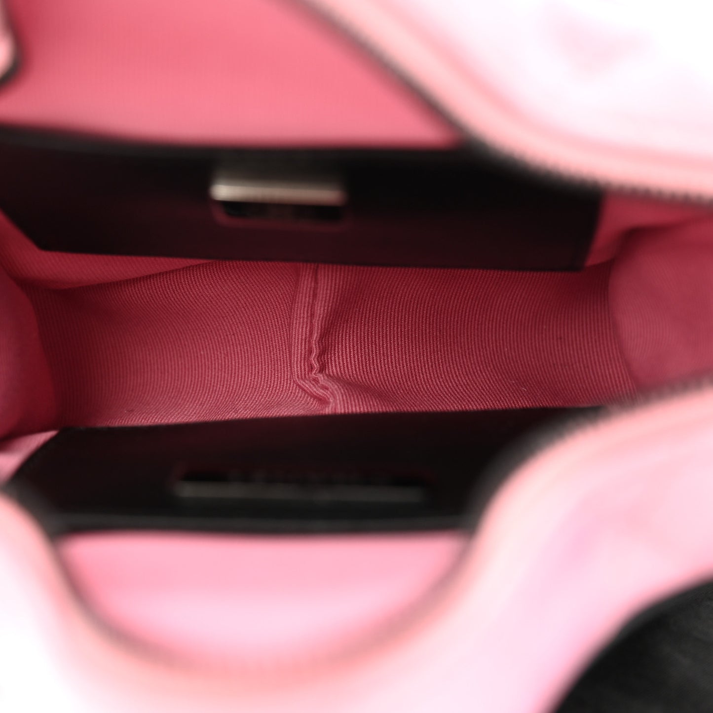 Satin Quilted Walk Of Fame Star Bag Pink