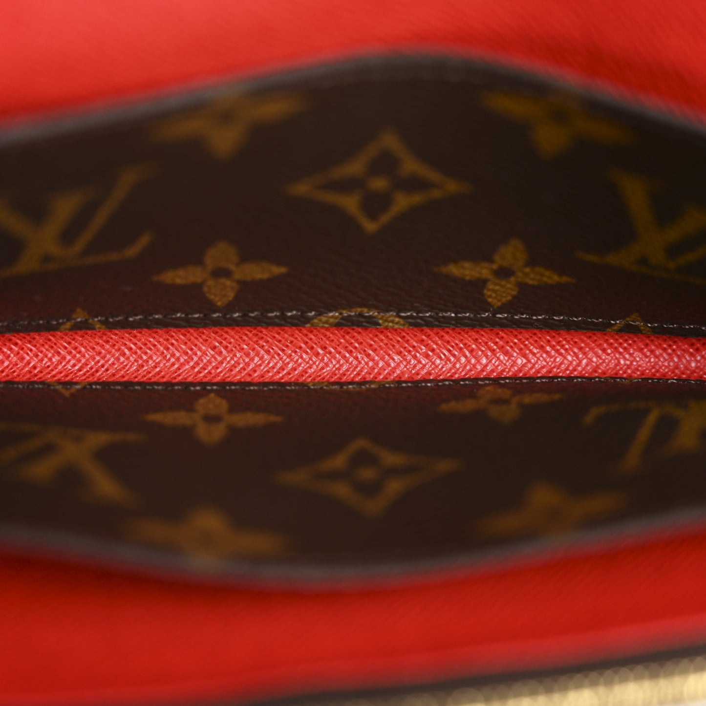Monogram Bloom Flower Emilie Wallet Rouge